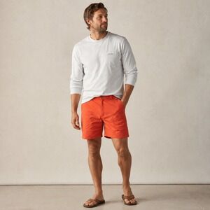 Simms High Water Cargo Shorts Spiced Coral Fishing Utility Shorts XL